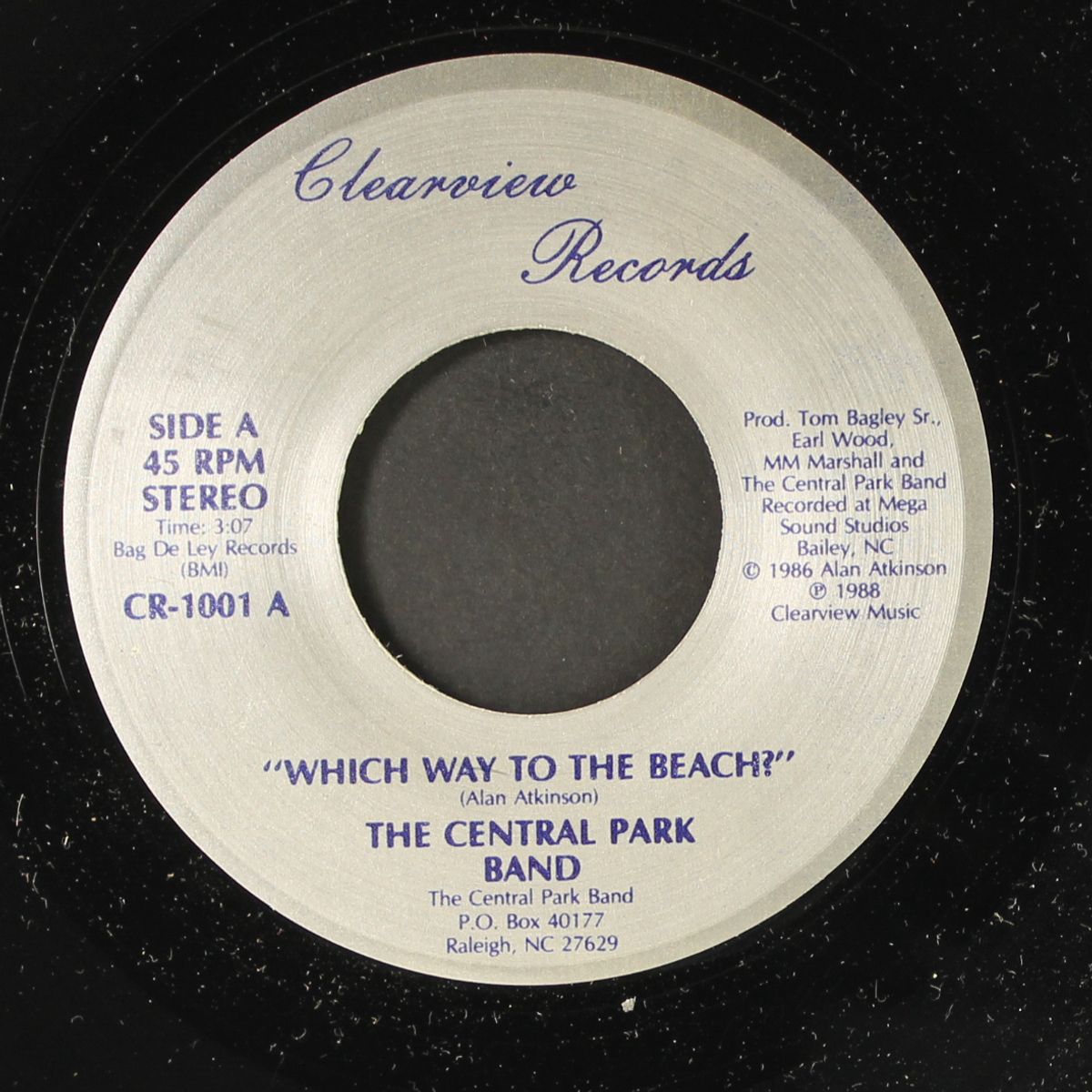you don't know / which way to the beach? by CENTRAL PARK BAND