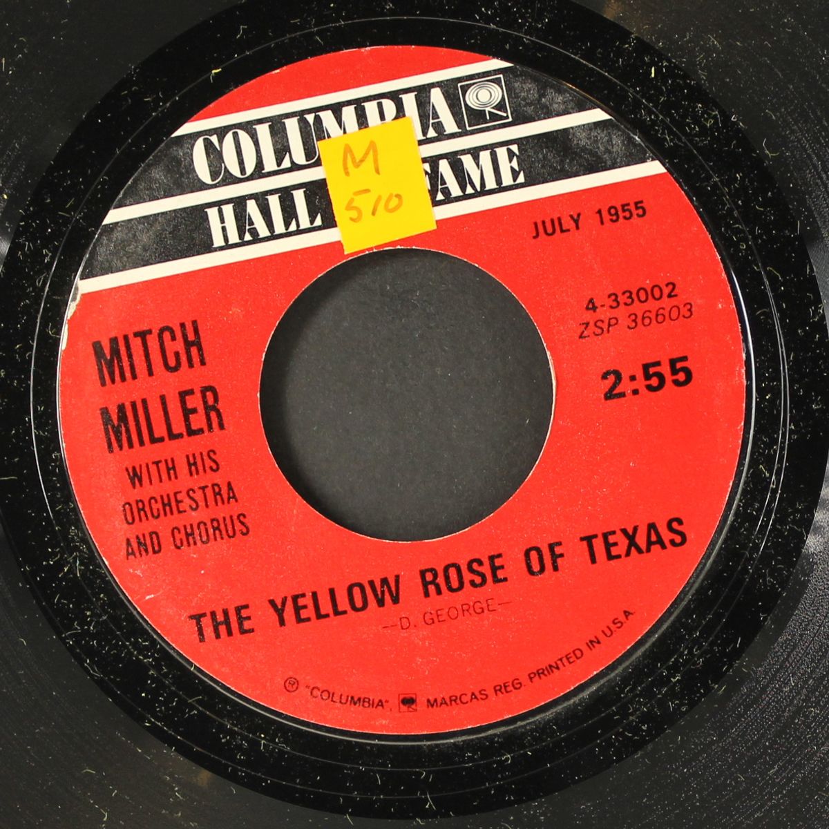 march from the river kwai / the yellow rose of texas by MITCH MILLER