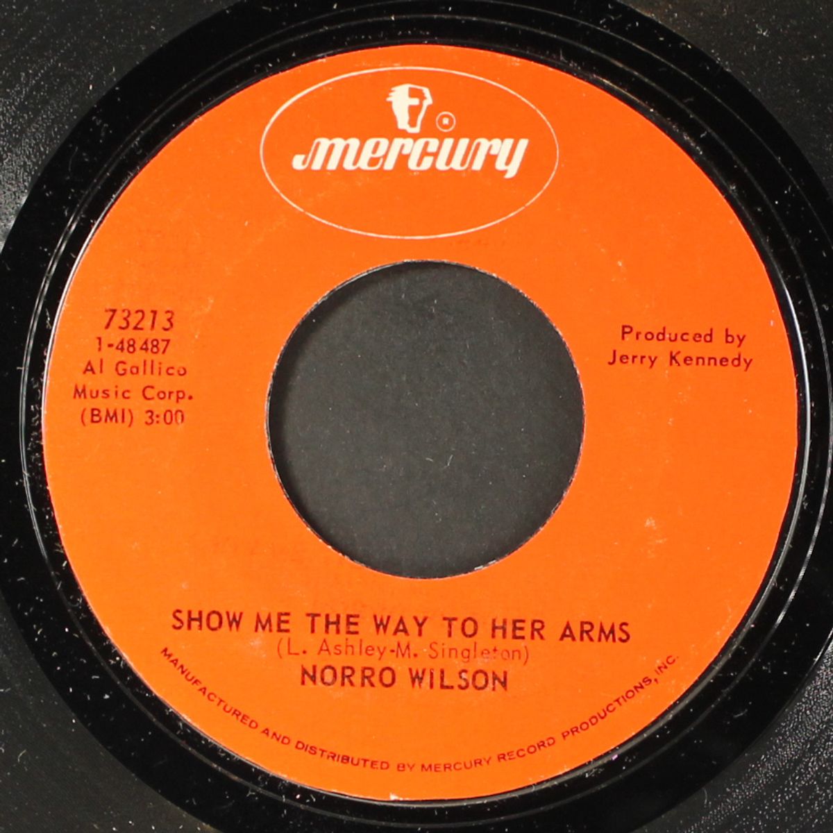 if you get to where the heart is / show me the way to her arms by NORRO WILSON