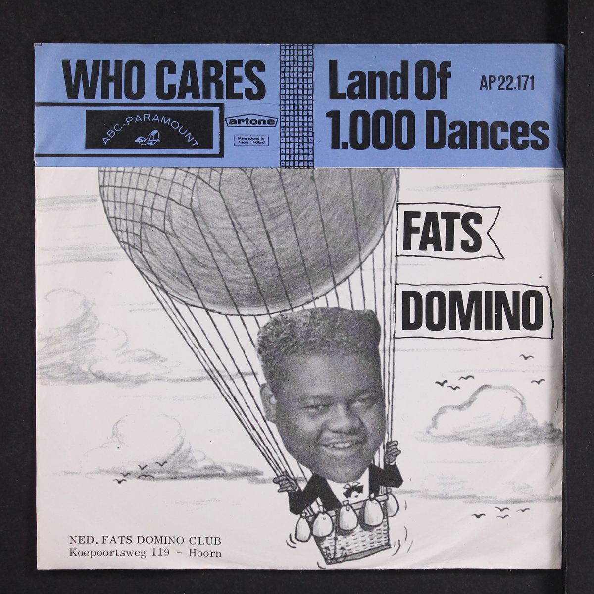 who cares / land of 1000 dances by FATS DOMINO