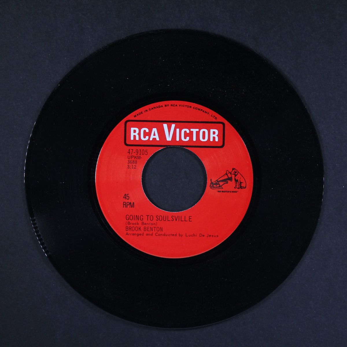 keep the faith baby / going to soulsville by BROOK BENTON