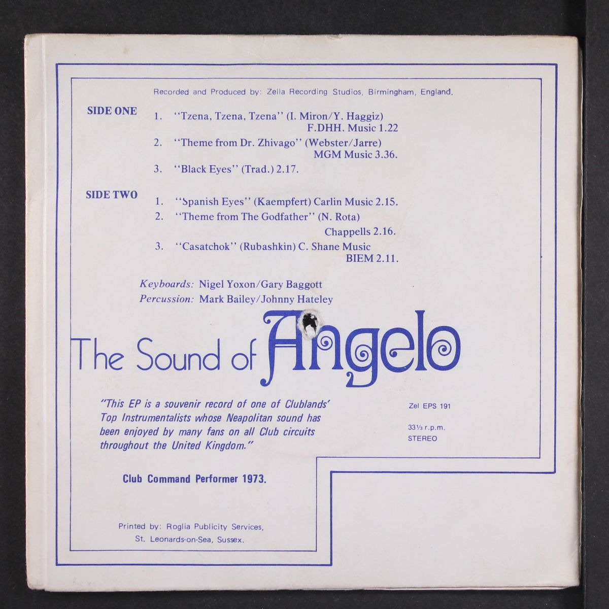 the sound of angelo by ANGELO