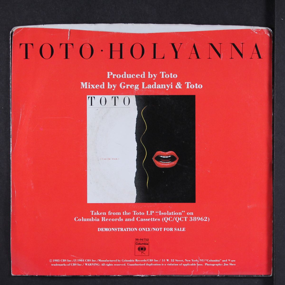 holyanna / same by TOTO