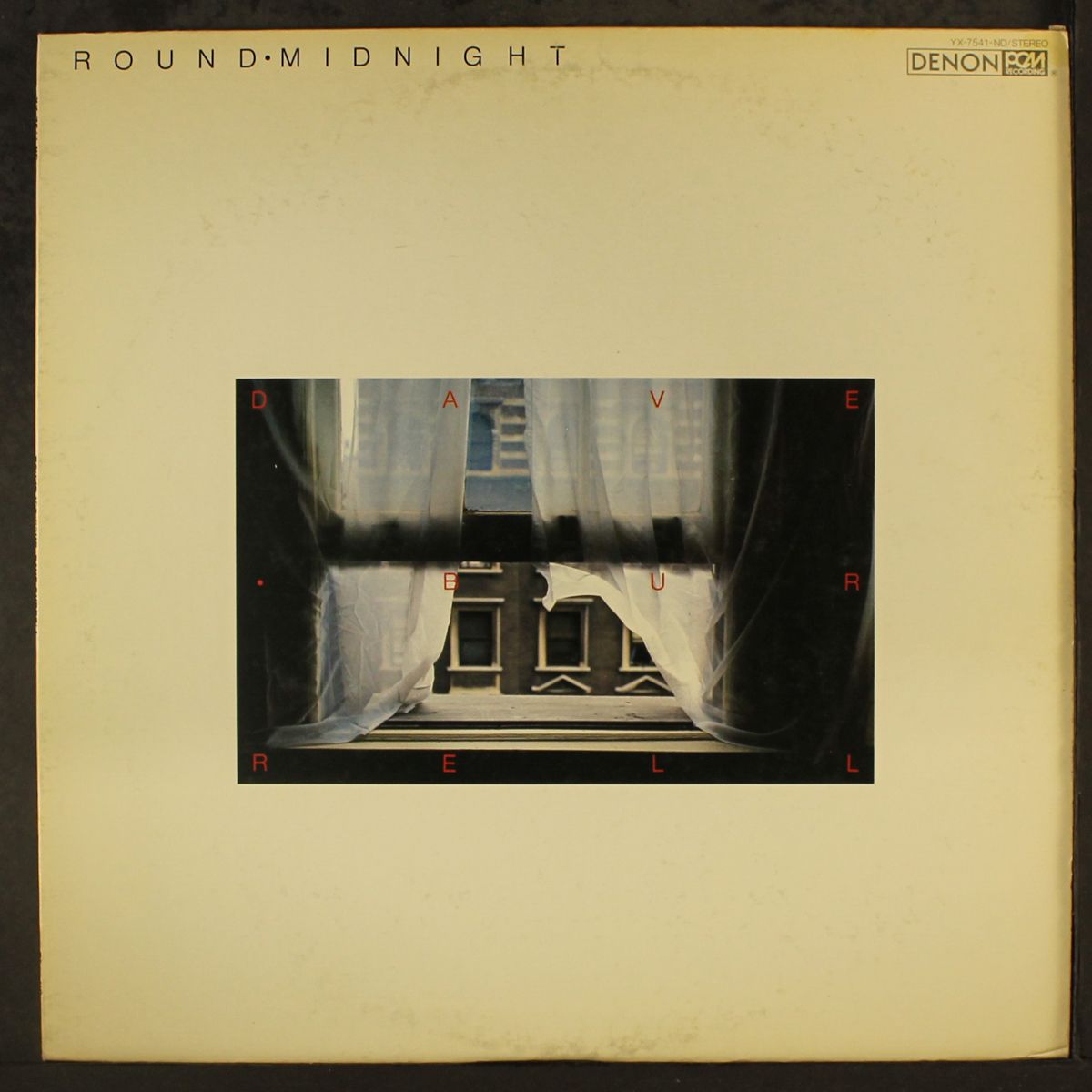 'round midnight by DAVE BURRELL