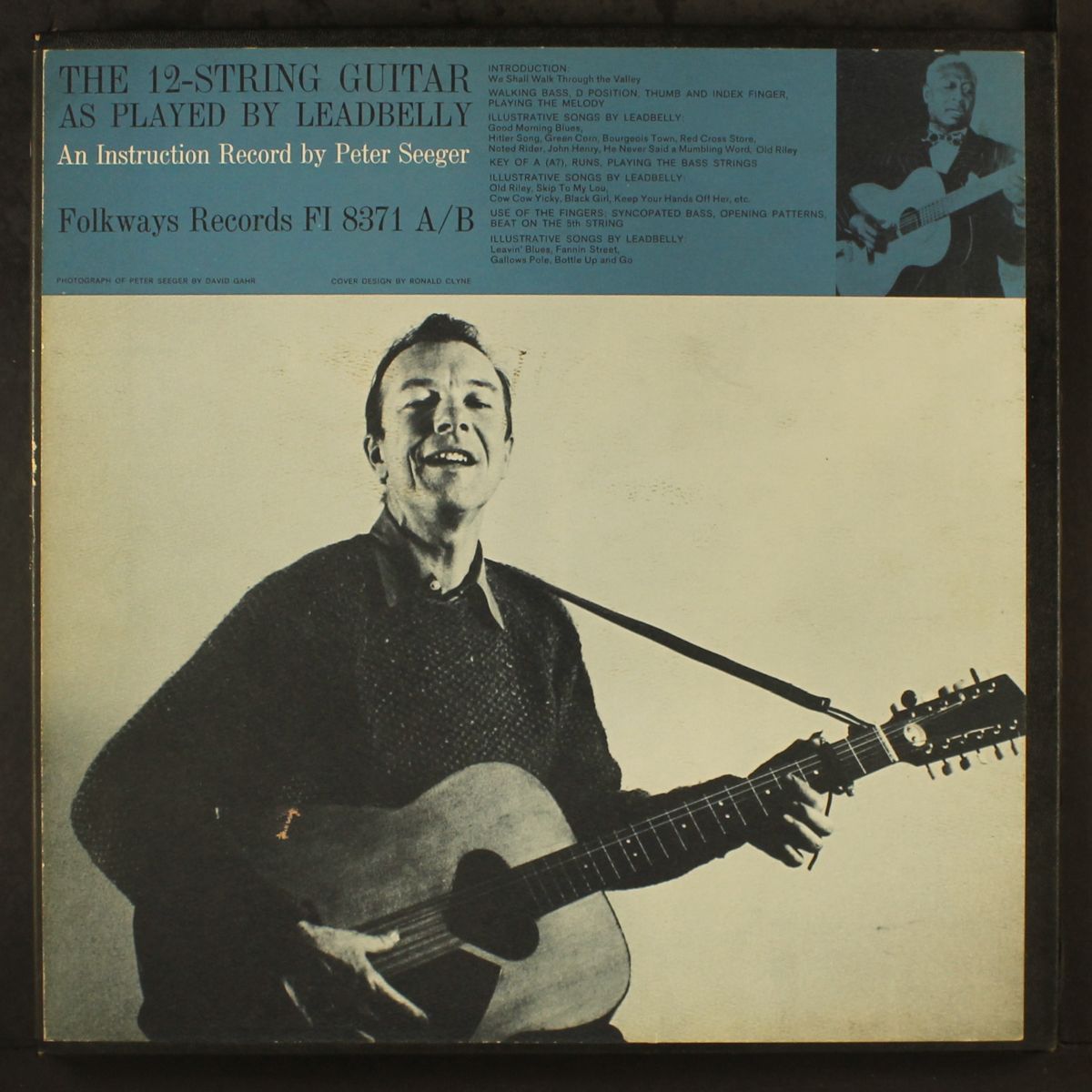 the 12-string guitar as played by leadbelly by PETE SEEGER