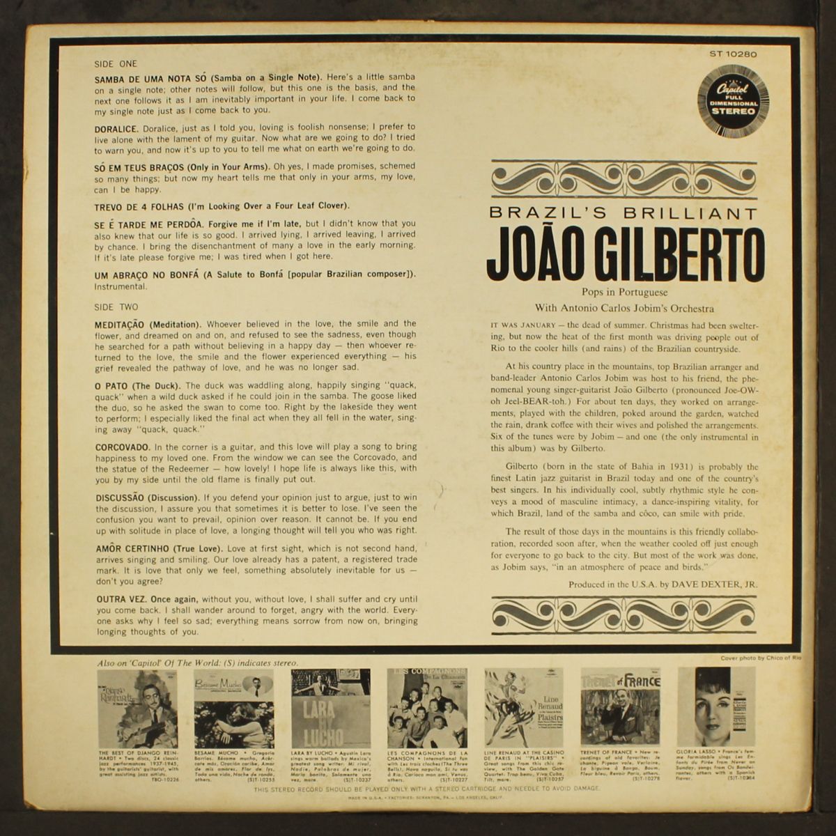 brazil's brilliant by JOAO GILBERTO