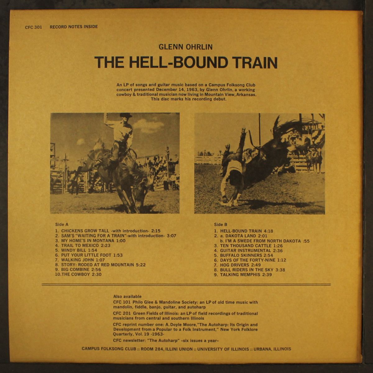 the hell-bound train by GLENN OHRLIN