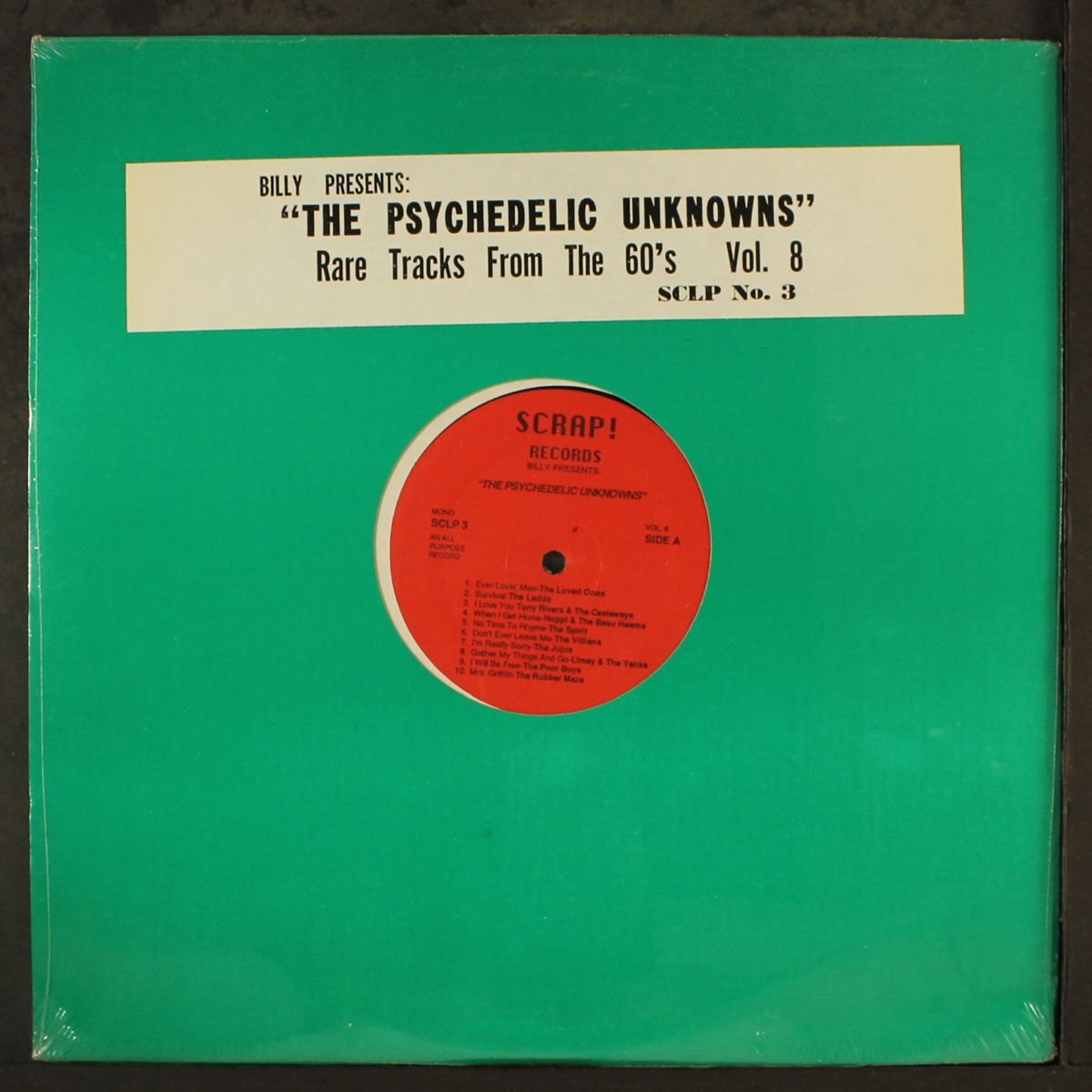 billy presents: the psychedelic unknowns, vol. 8 by VARIOUS