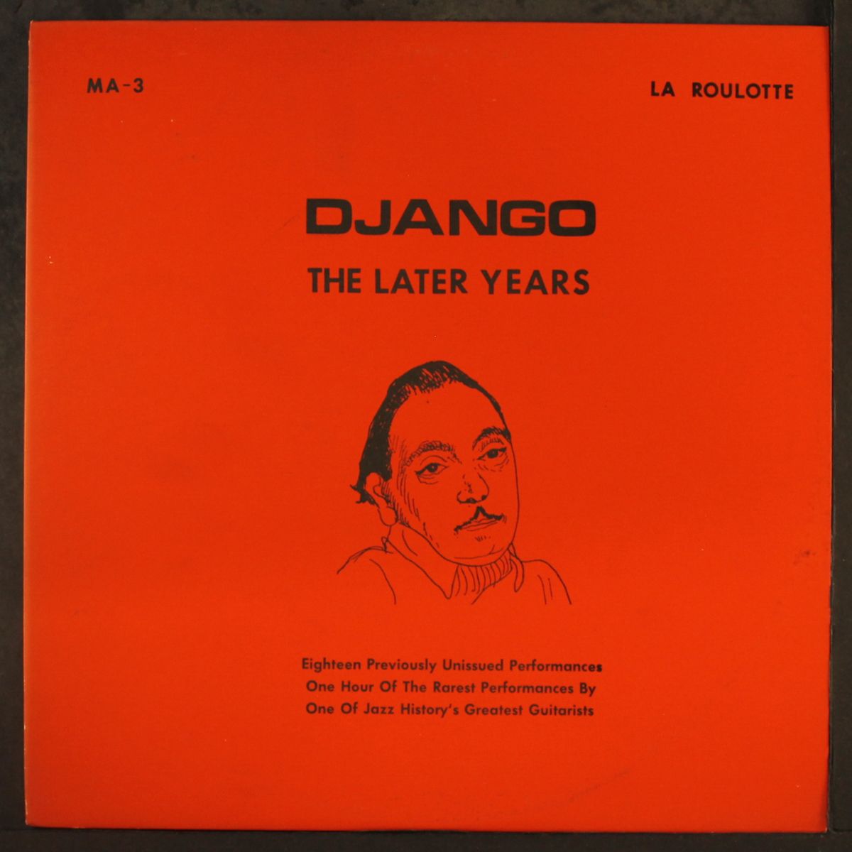the later years by DJANGO REINHARDT