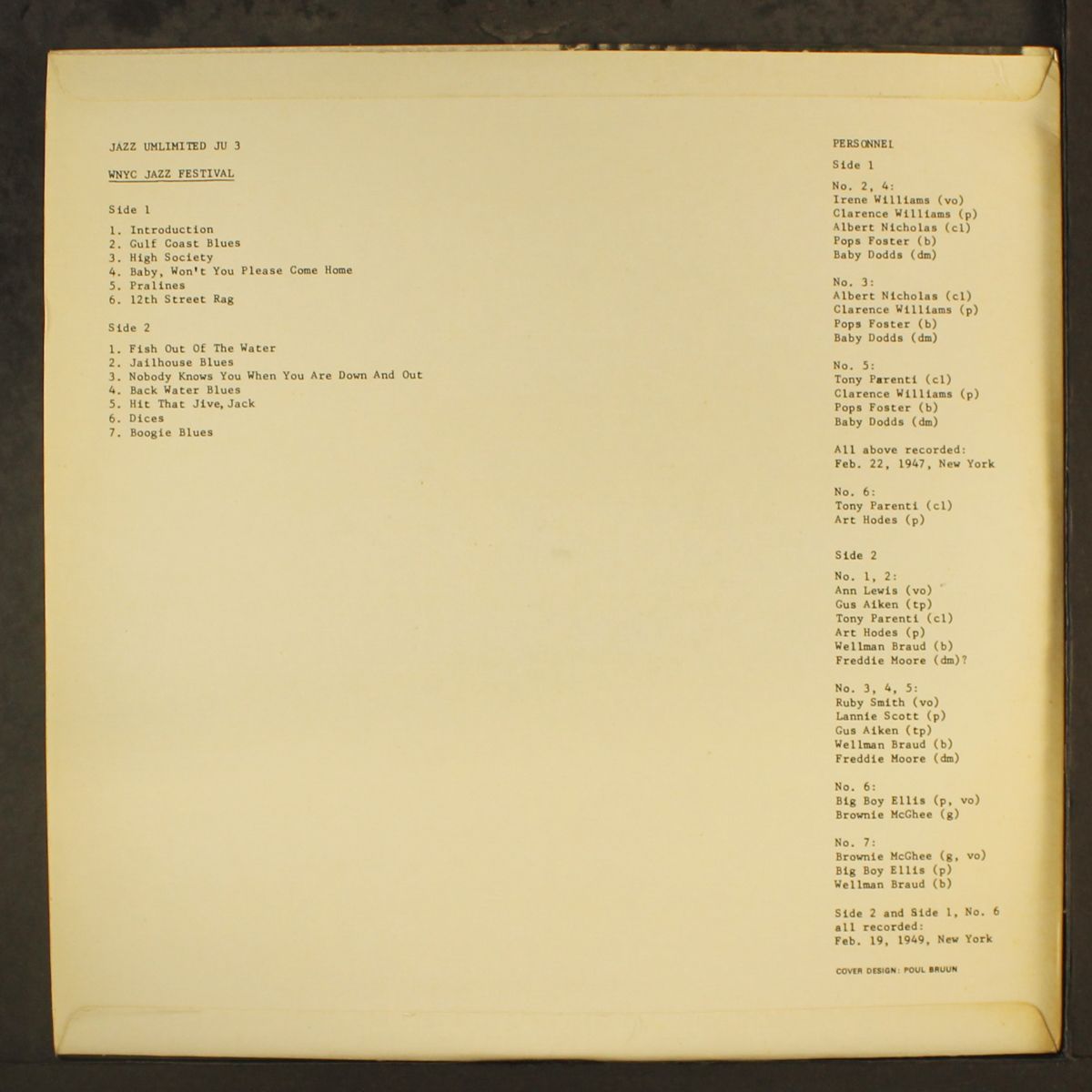 wnyc jazz festival by VARIOUS