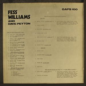 FESS WILLIAMS