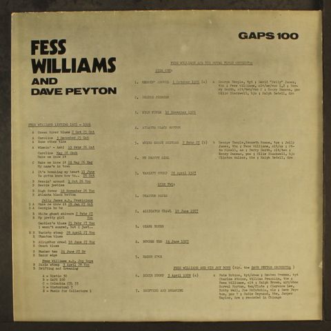 FESS WILLIAMS