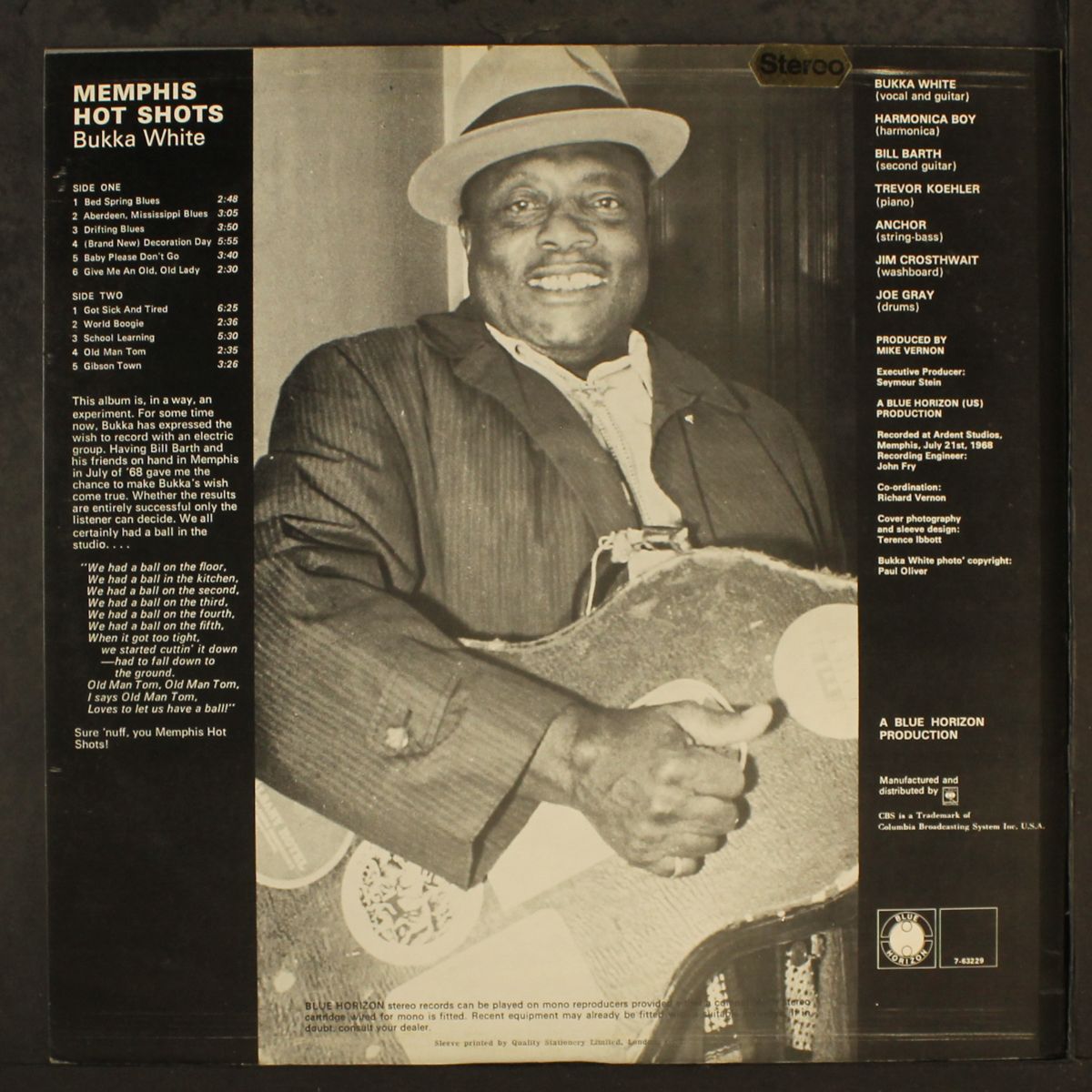 memphis hot shots by BUKKA WHITE