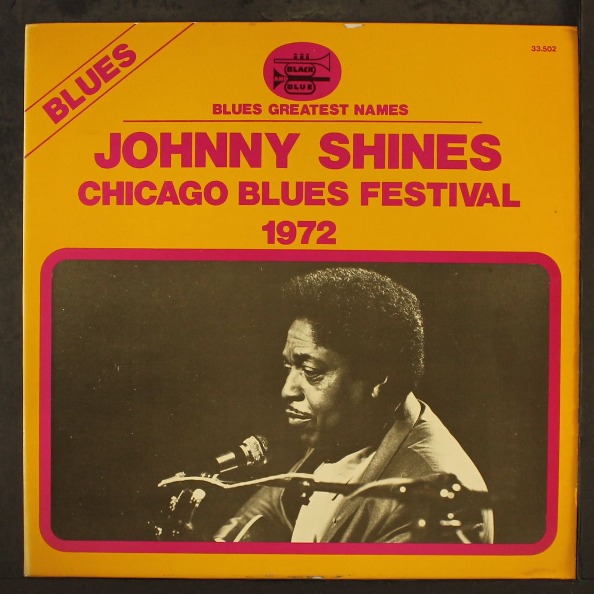 chicago blues festival, 1972 by JOHNNY SHINES