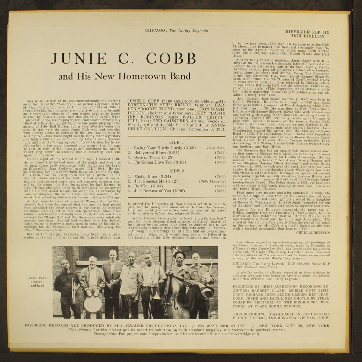 chicago, the living legends by JUNIE C. COBB