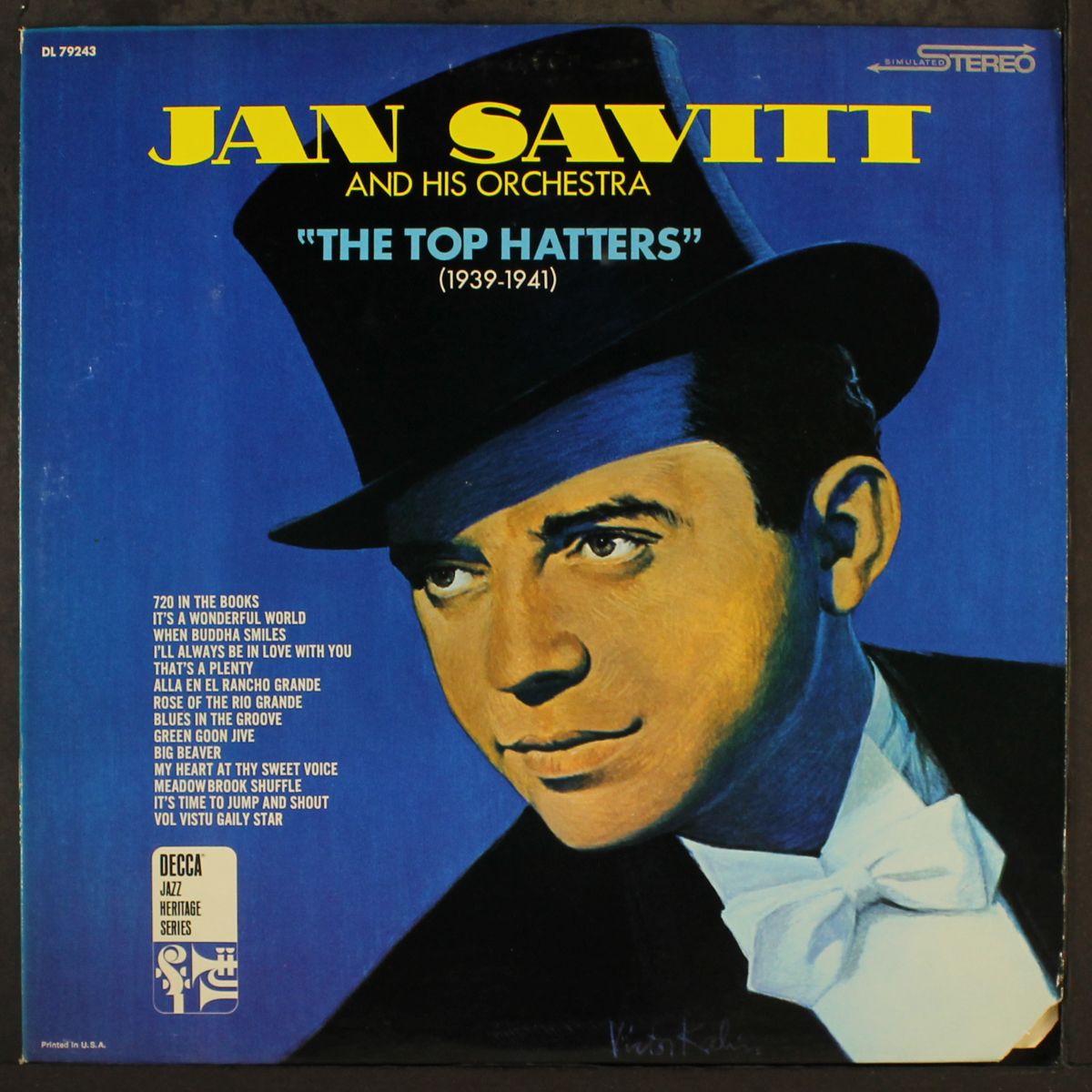 the top hatters (1939-1941) by JAN SAVITT