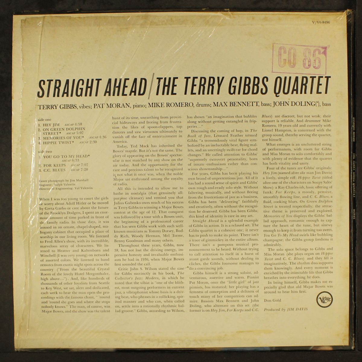 straight ahead by TERRY GIBBS