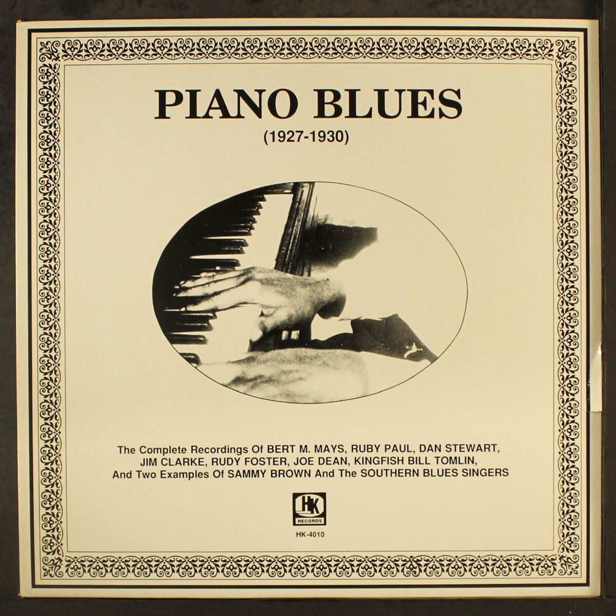 piano blues (1927-1930) by VARIOUS