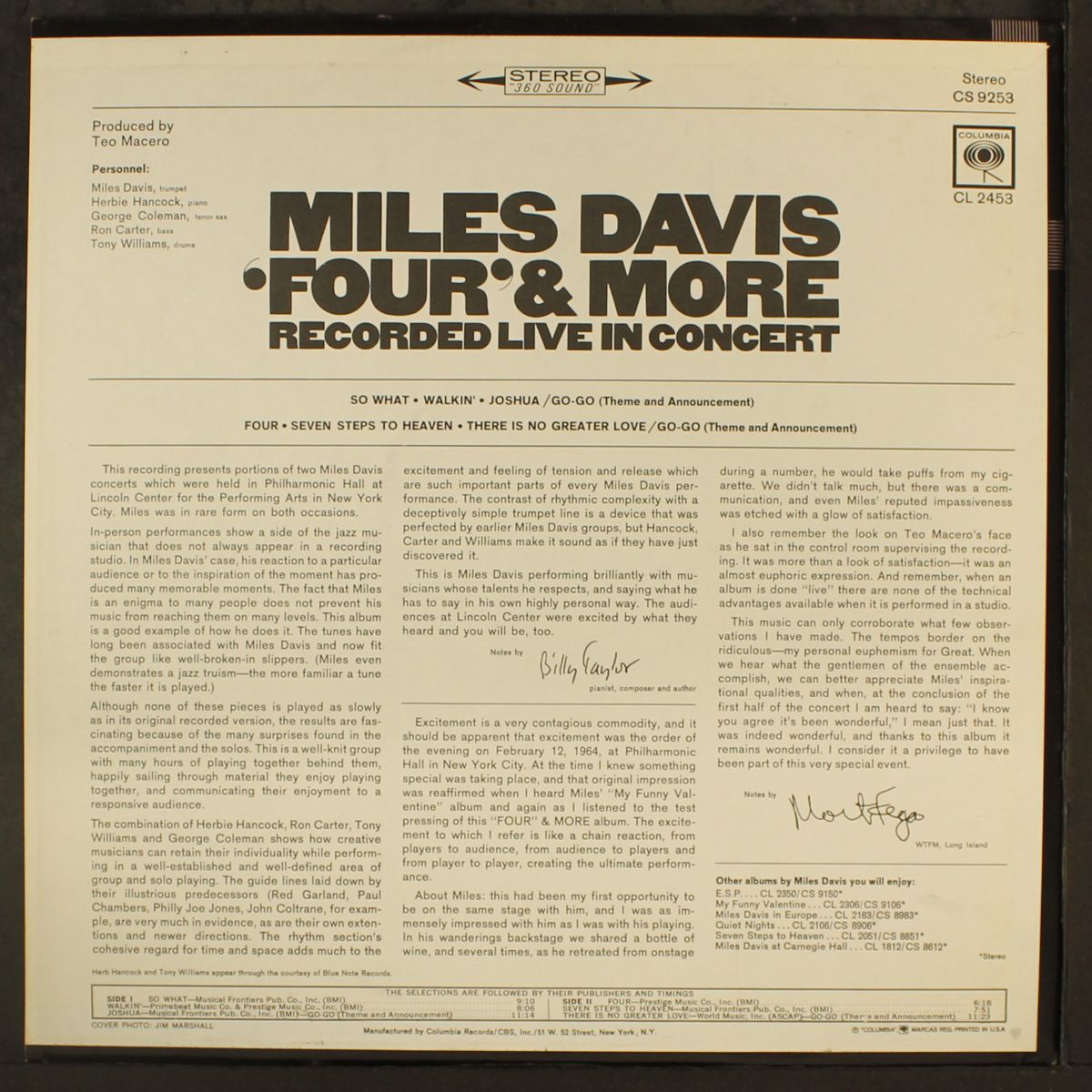 four & more by MILES DAVIS