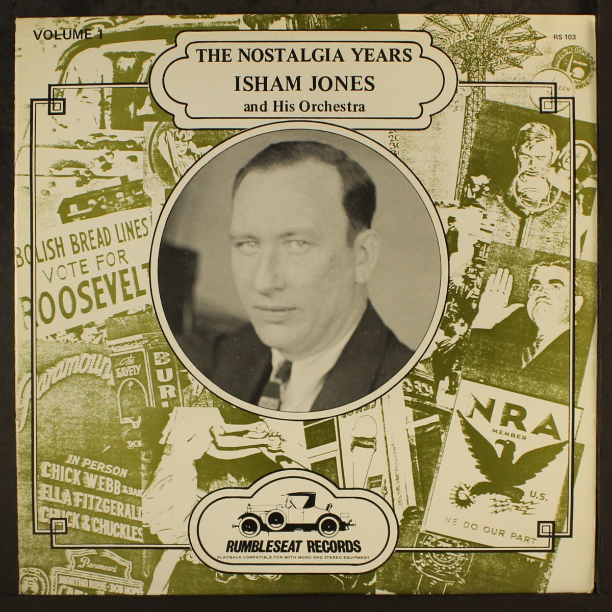 & his orchestra (the nostalgia years) by ISHAM JONES
