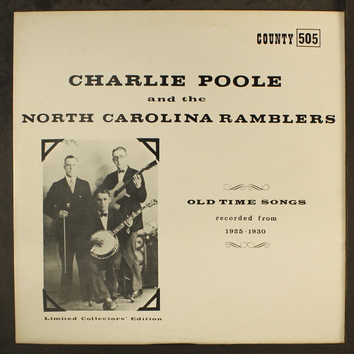 old time songs by CHARLIE POOLE
