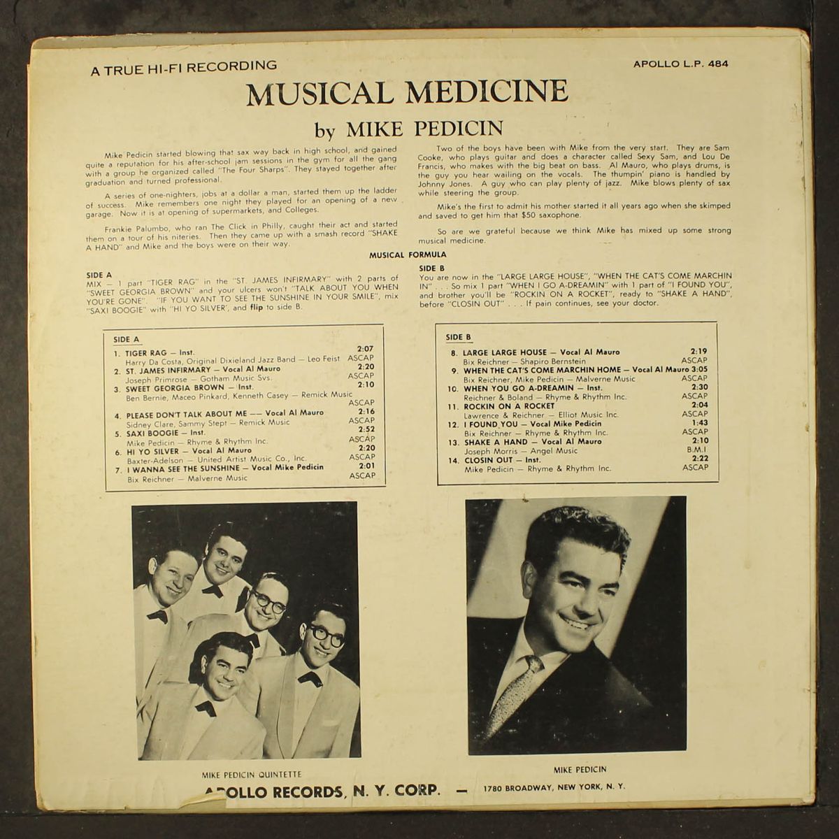 musical medicine by MIKE PEDICIN