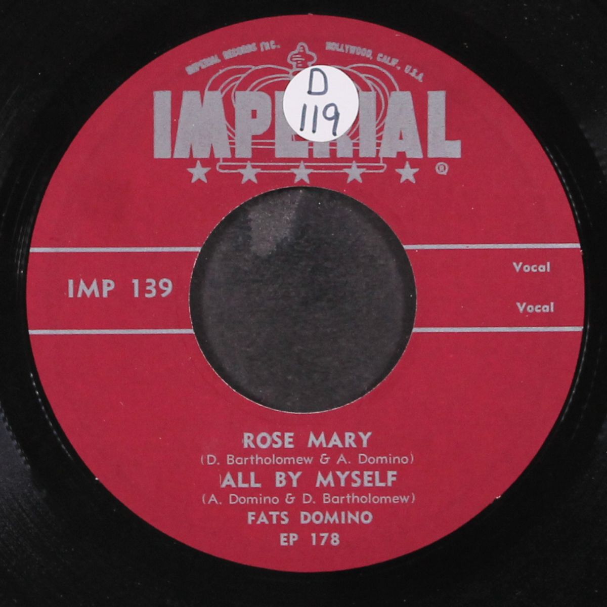 rock and rollin' with by FATS DOMINO