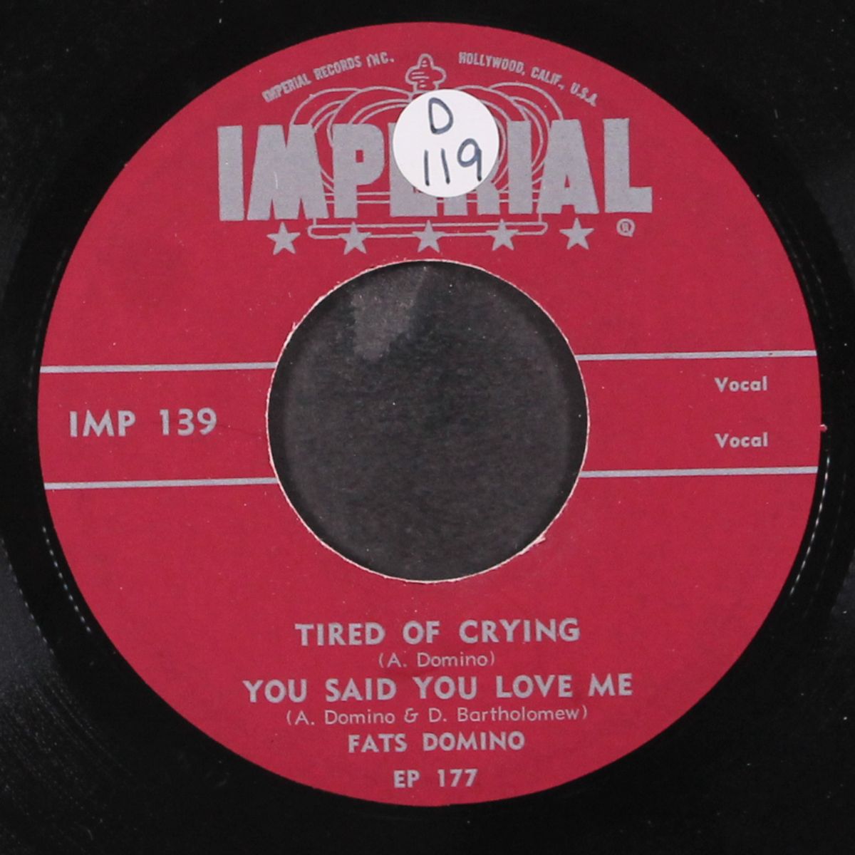 rock and rollin' with by FATS DOMINO