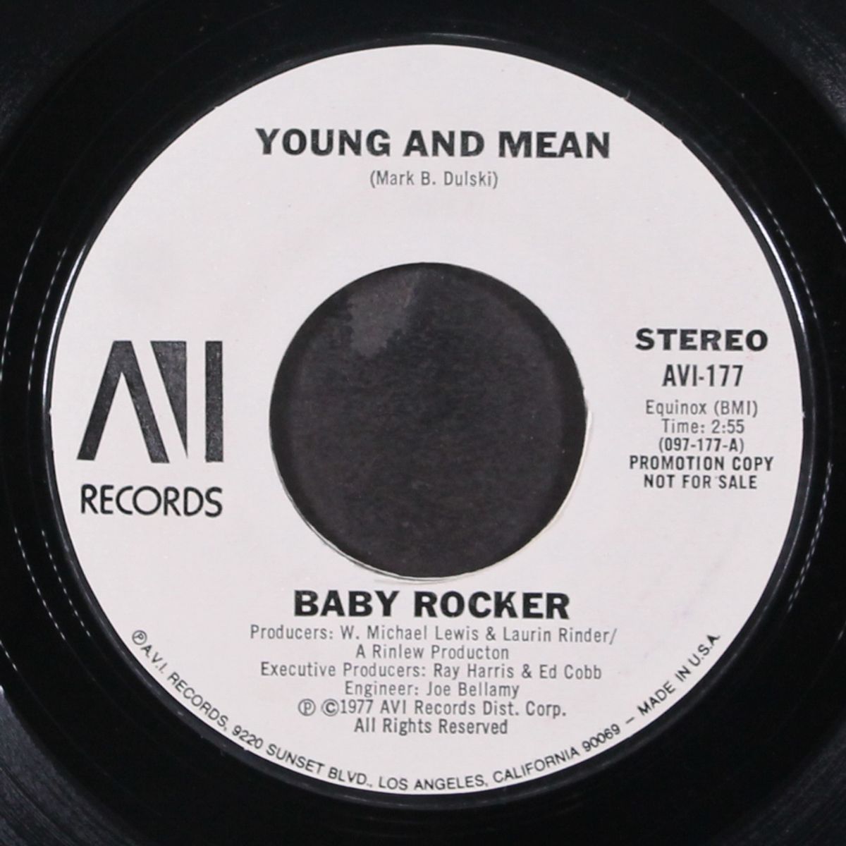 young and mean / running for cover by BABY ROCKER