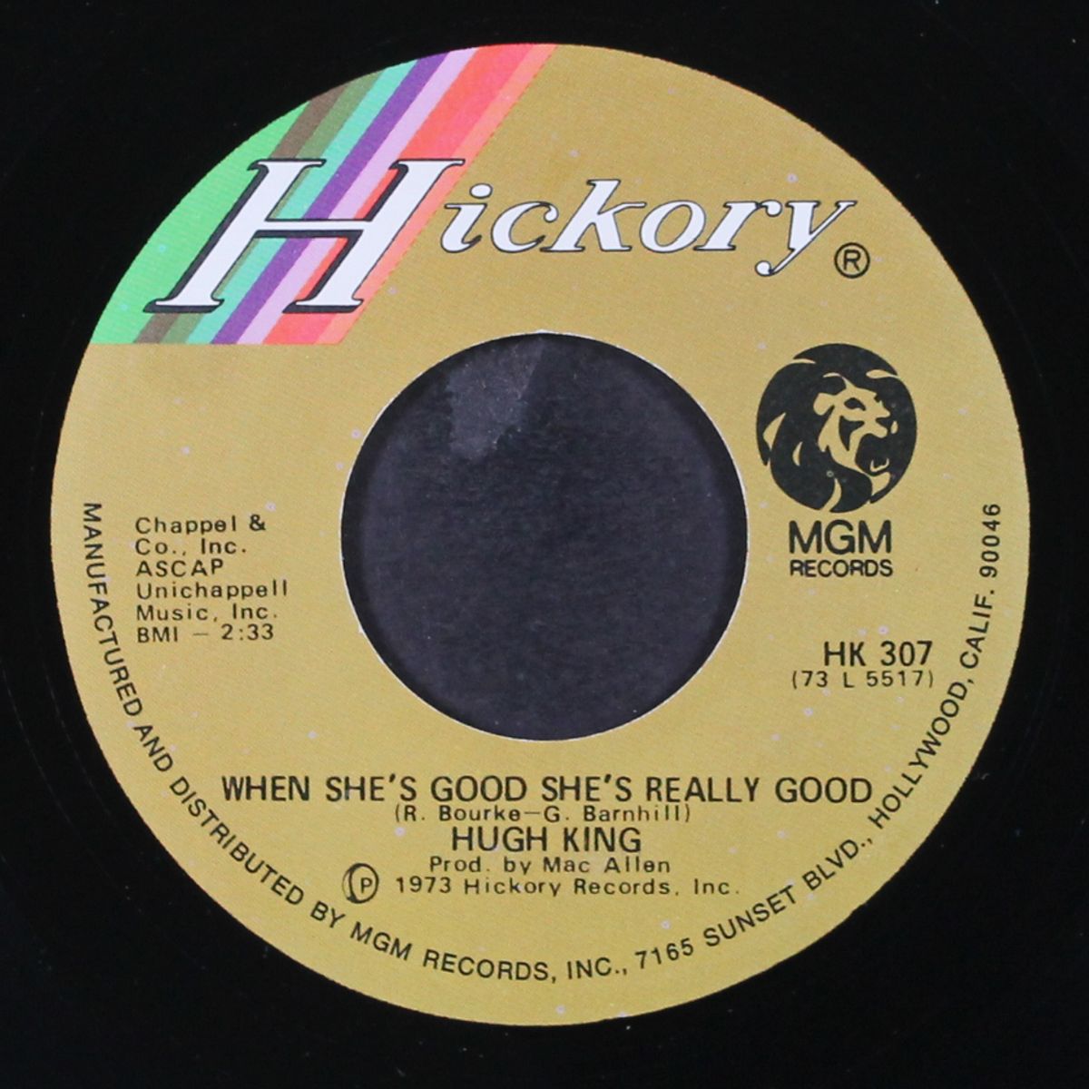 you're the one / when she's good she's really good by HUGH KING