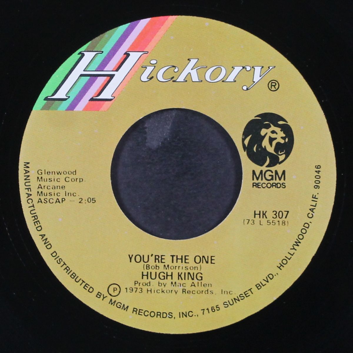 you're the one / when she's good she's really good by HUGH KING