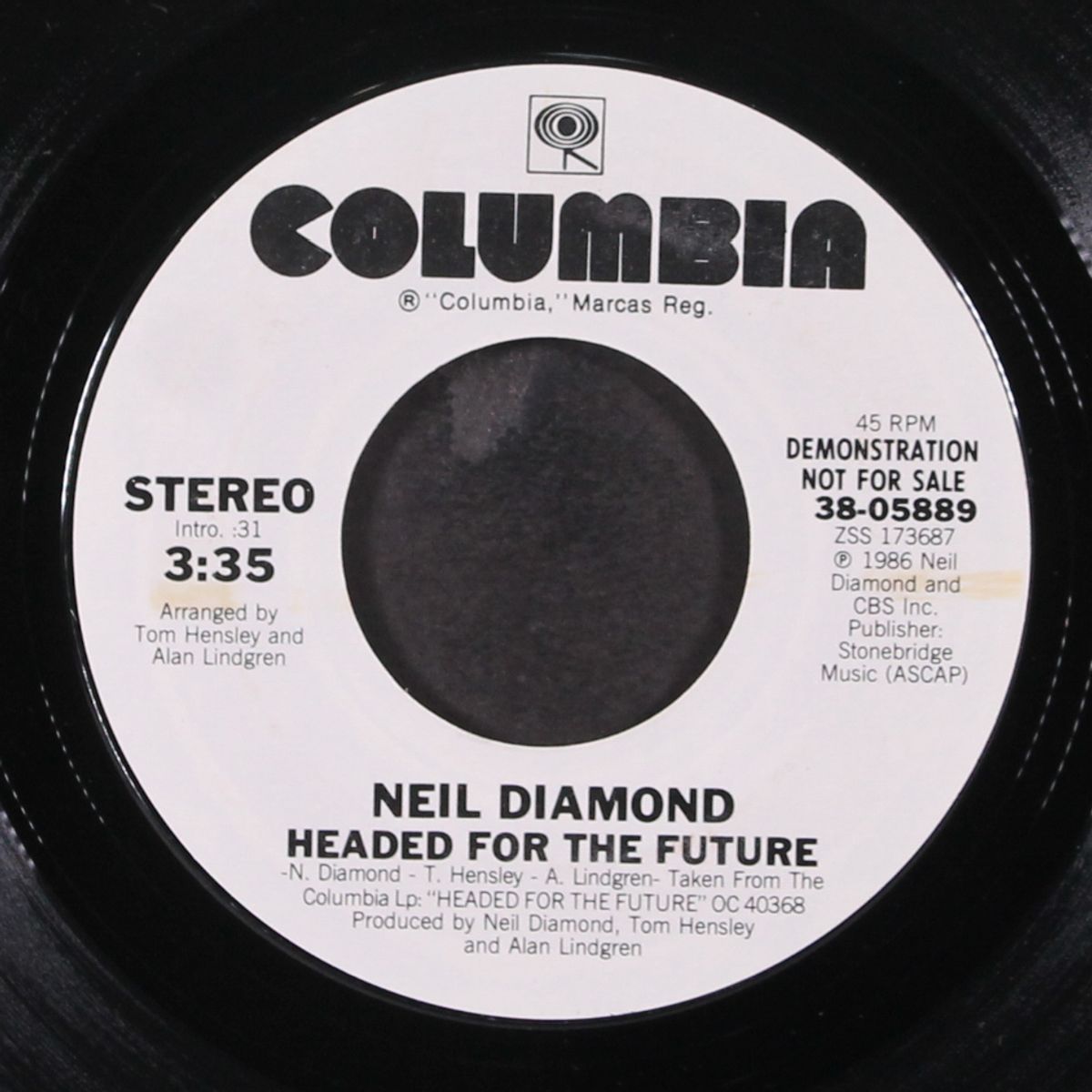 headed for the future / same by NEIL DIAMOND