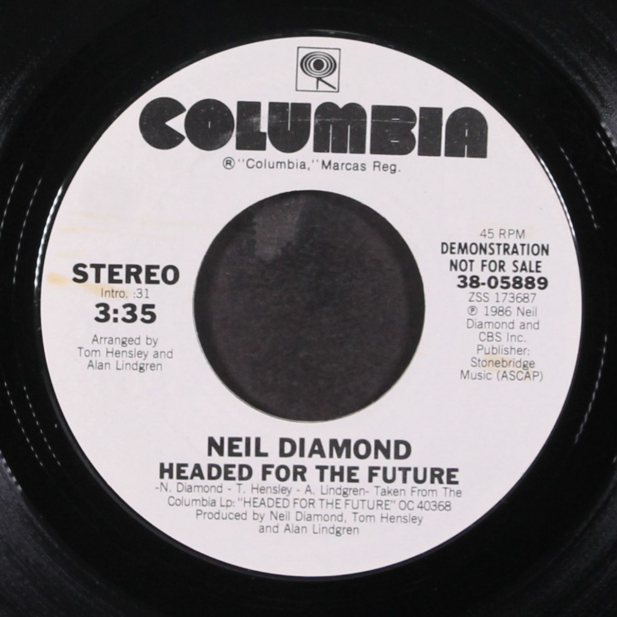 headed for the future / same by NEIL DIAMOND