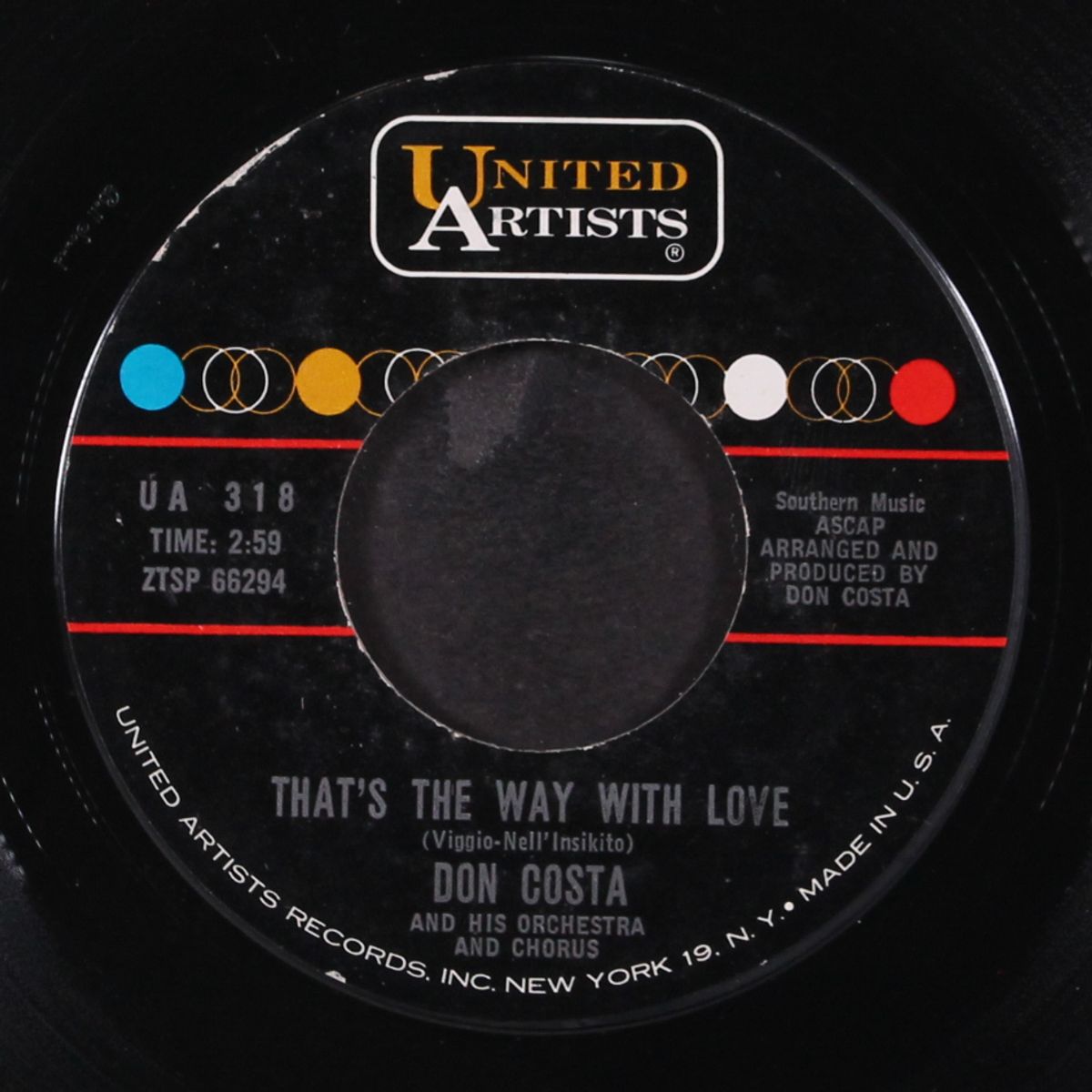 that's the way with love / how in the world by DON COSTA