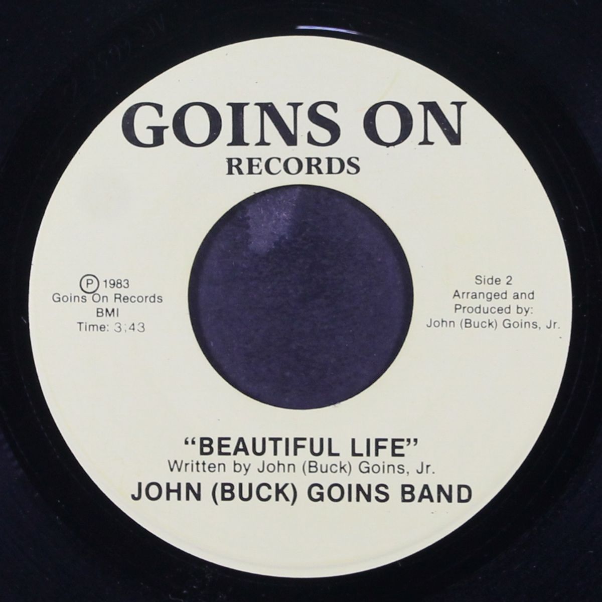 grand prix / beautiful life by JOHN (BUCK) GOINS BAND