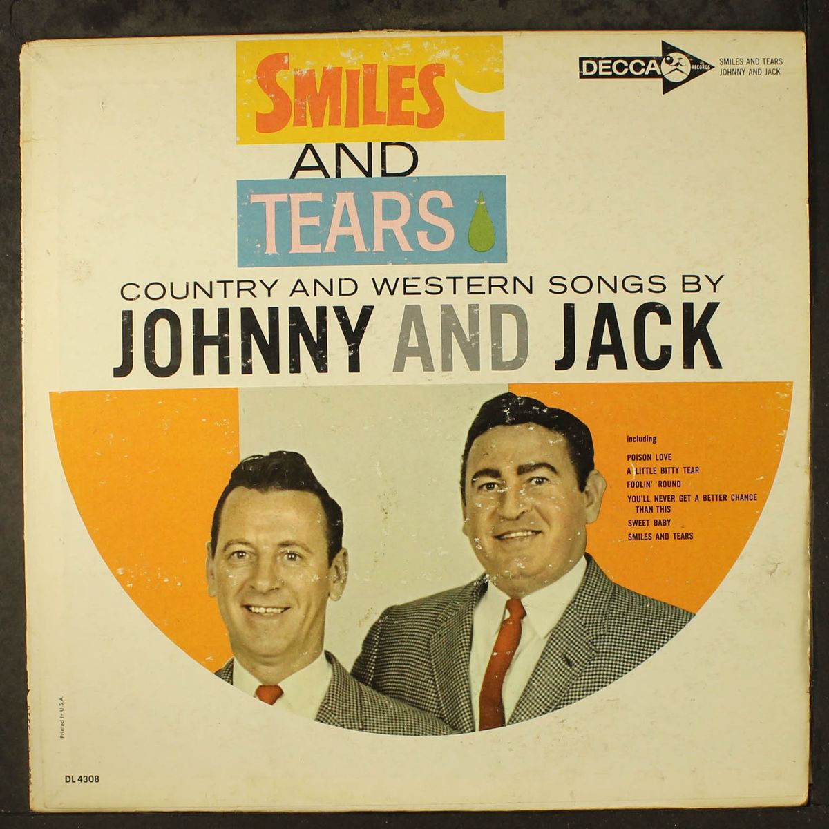 smiles and tears by JOHNNIE & JACK
