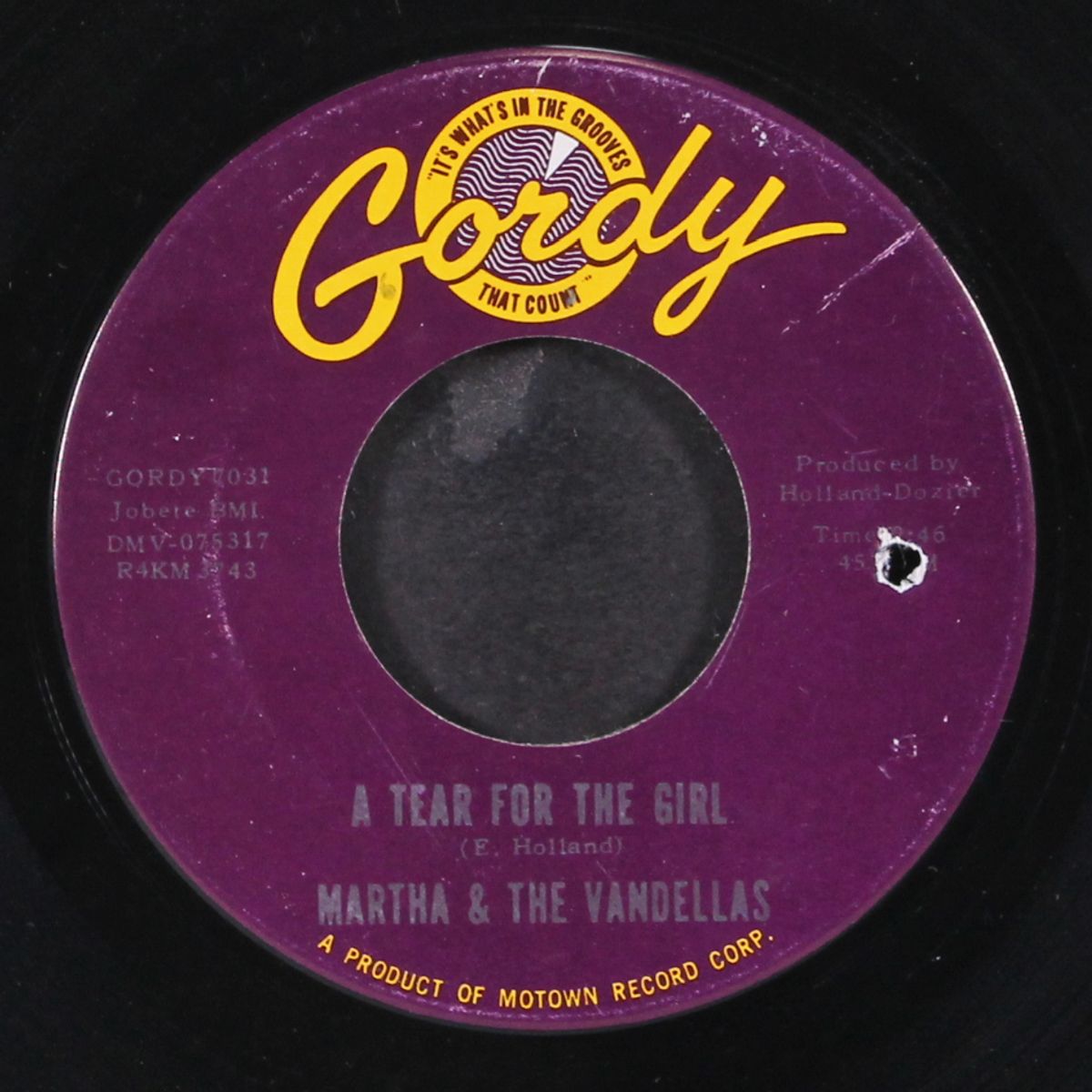 in my lonely room / a tear for the girl by MARTHA & VANDELLAS