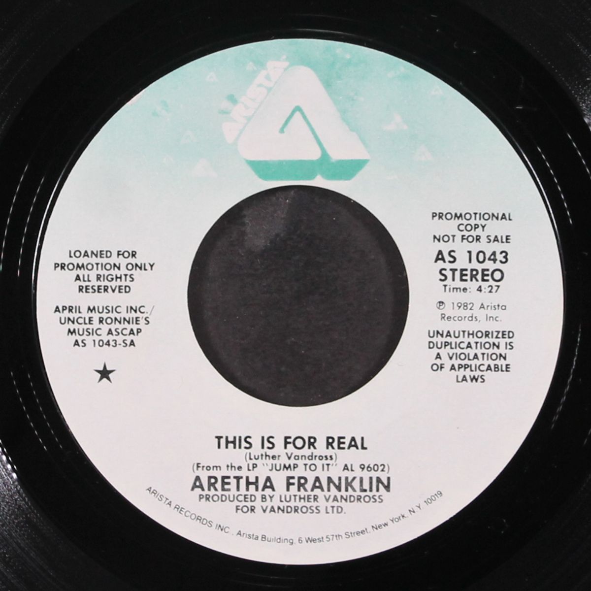 this is for real by ARETHA FRANKLIN