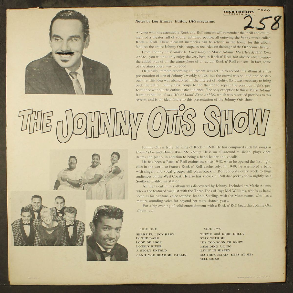 the johnny otis show by JOHNNY OTIS