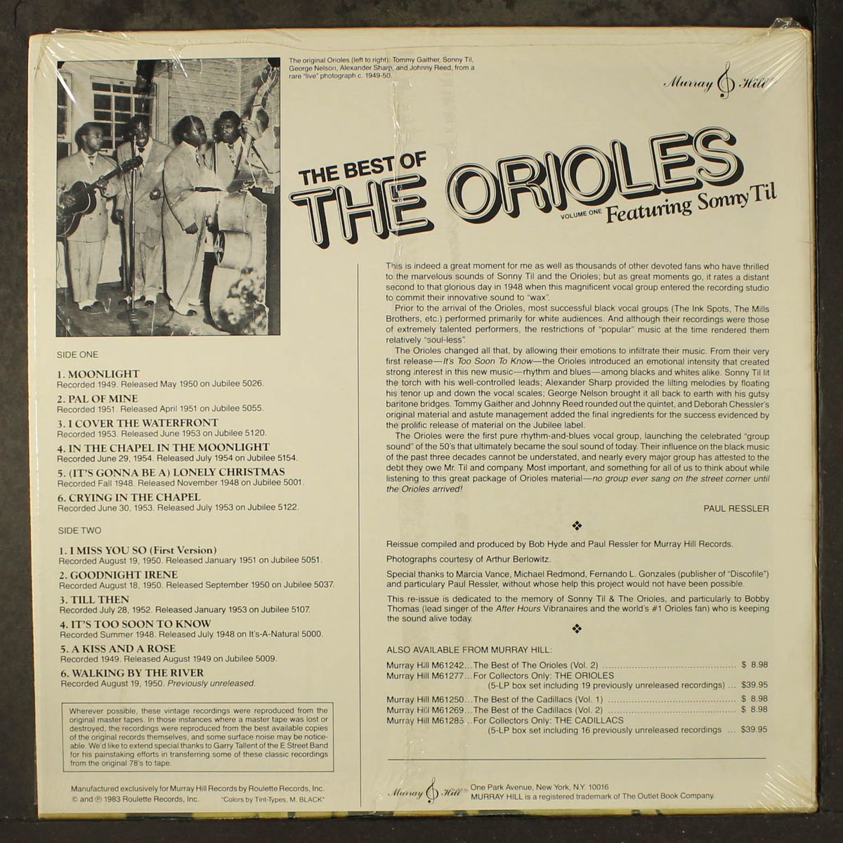 best of, vol. 1 by ORIOLES