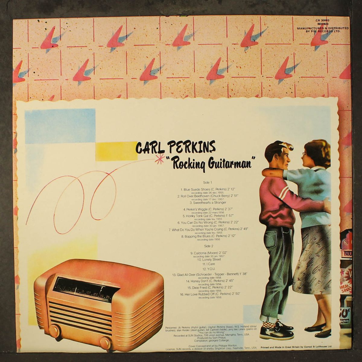 rocking guitarman by CARL PERKINS