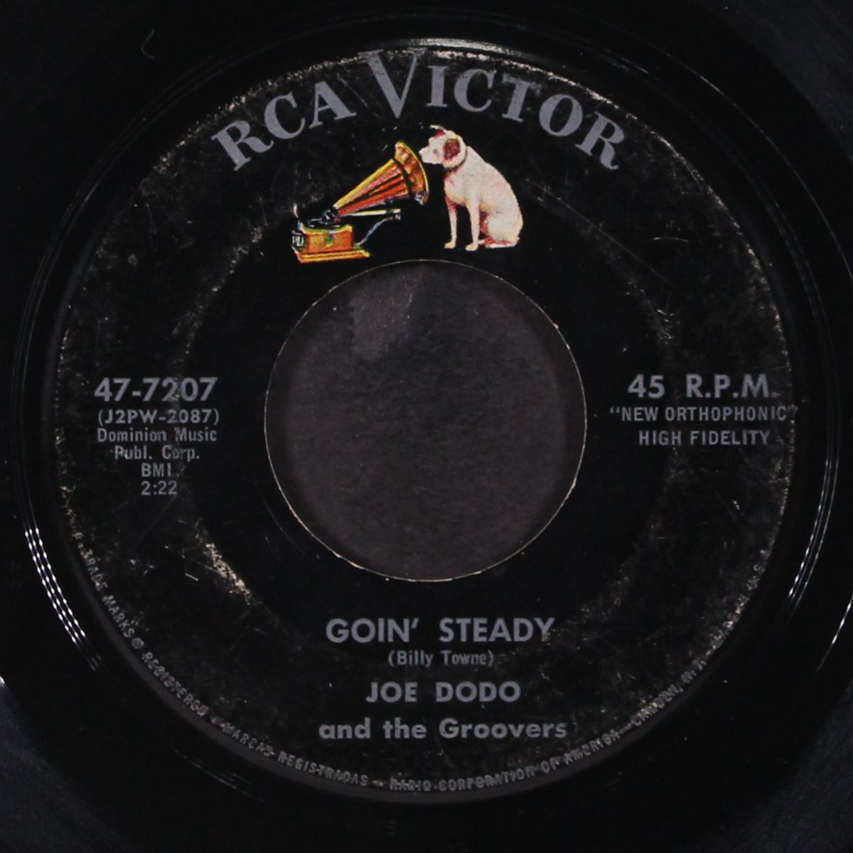 groovy / goin' steady by JOE DODO