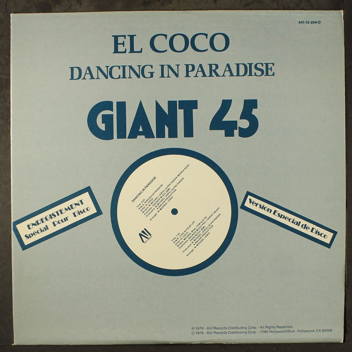 dancing in paradise by EL COCO