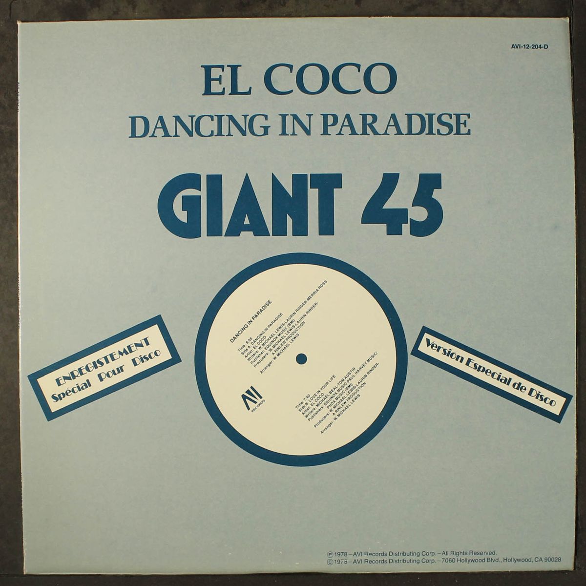 dancing in paradise by EL COCO