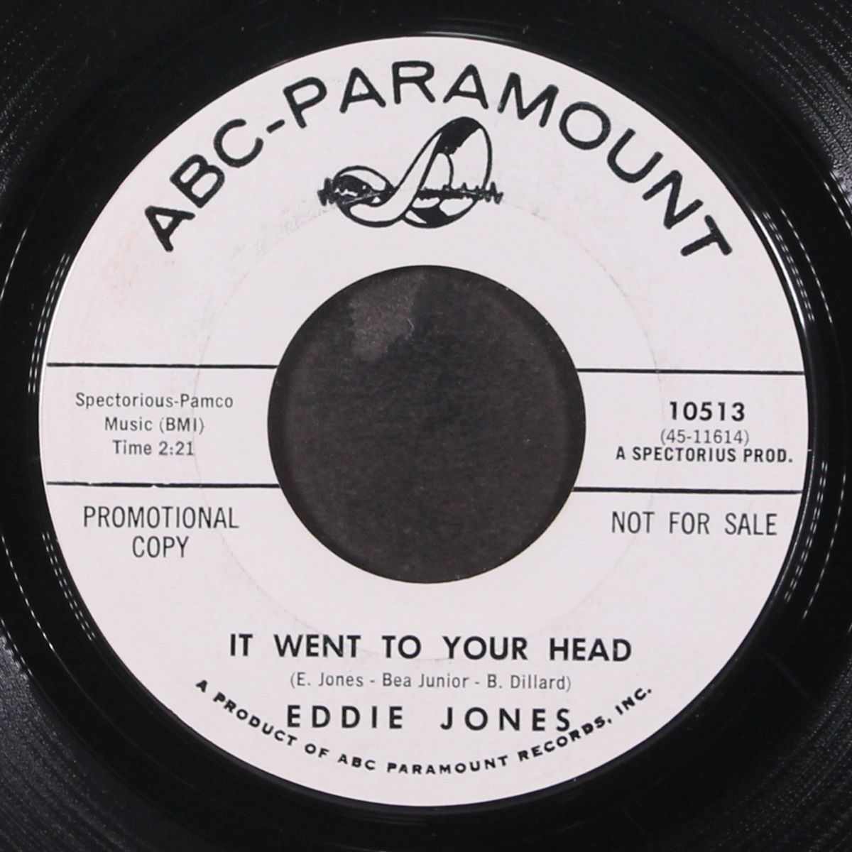 that will never do / it went to your head by EDDIE JONES