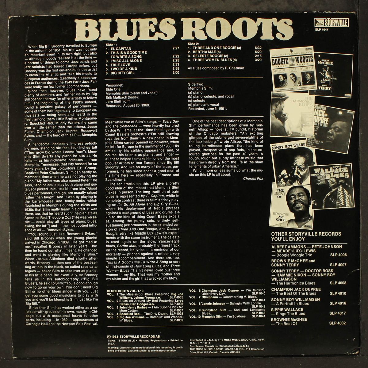 i'm so alone by MEMPHIS SLIM