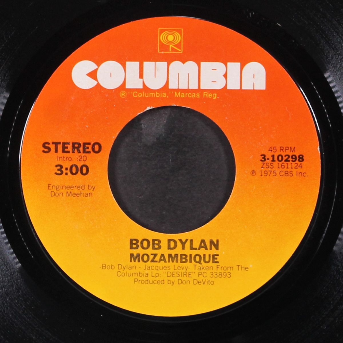 mozambique / oh sister by BOB DYLAN