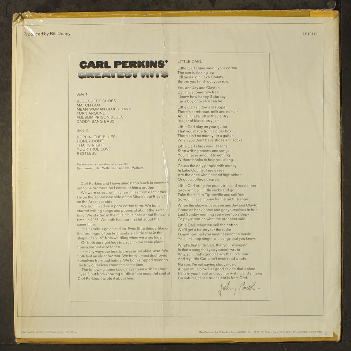 greatest hits by CARL PERKINS