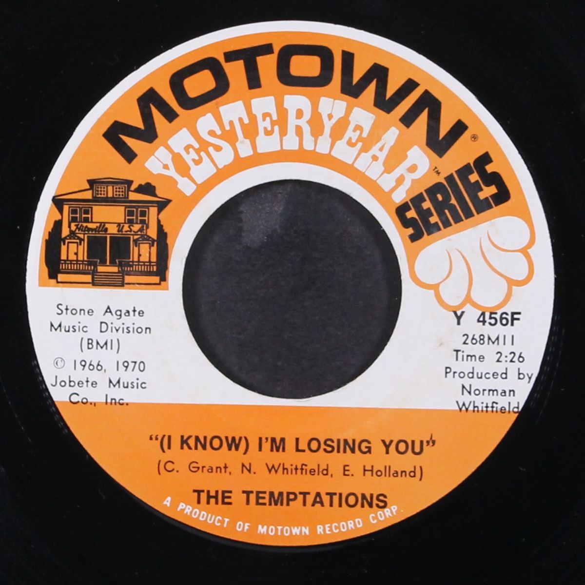 beauty is only skin deep / (i know) i'm losing you by TEMPTATIONS