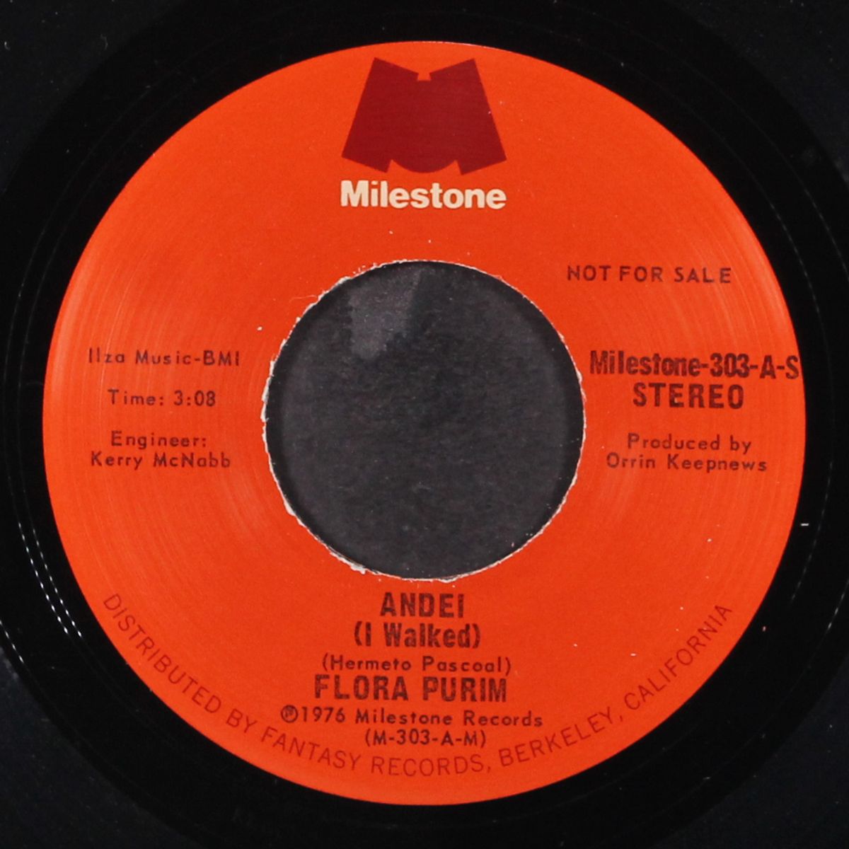 andei (i walked) / mono by FLORA PURIM